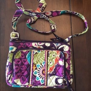 Vera Bradley crossbody bag.